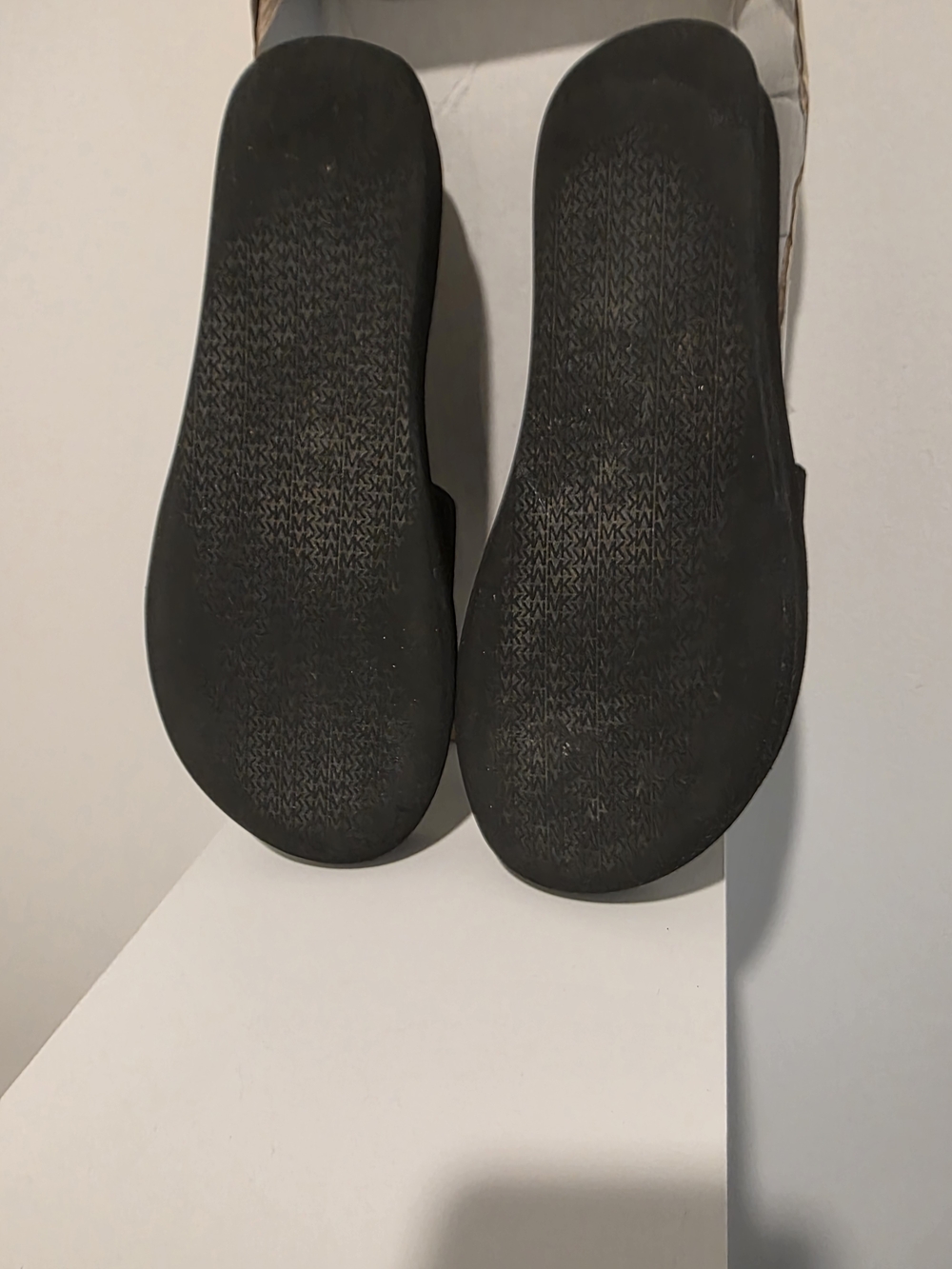 Michael Kors Black Logo Slide Sandals - Picture 6 of 6